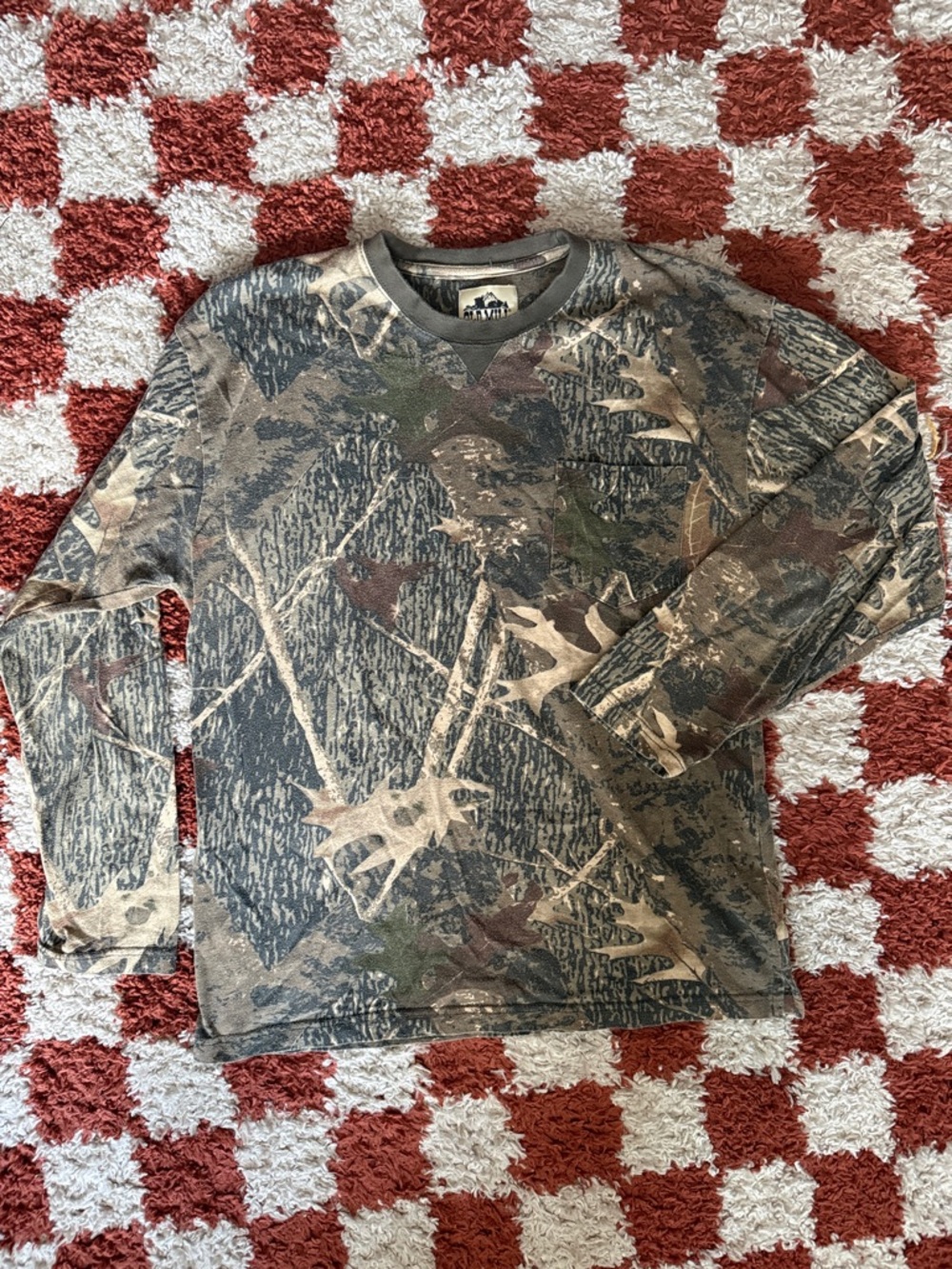 Old Mill vintage realtree long sleeve shirt with pocket